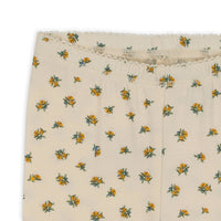 Konges Sløjd® Basic leggings - Peonia limone - Konges Sløjd - Nadrágok és Rövidnadrágok - OduStore