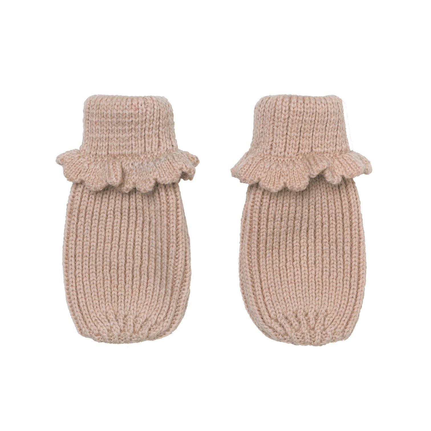 Konges Sløjd® Bézs kötött kesztyű - 100% merinói gyapjú - Konges Sløjd - Sapka, sál, kesztyű