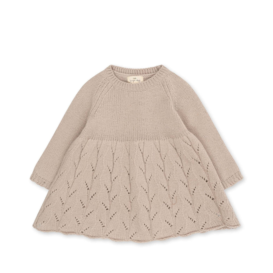 Konges Sløjd® Bézs kötött ruha - Konges Sløjd - Ruhák és szoknyák