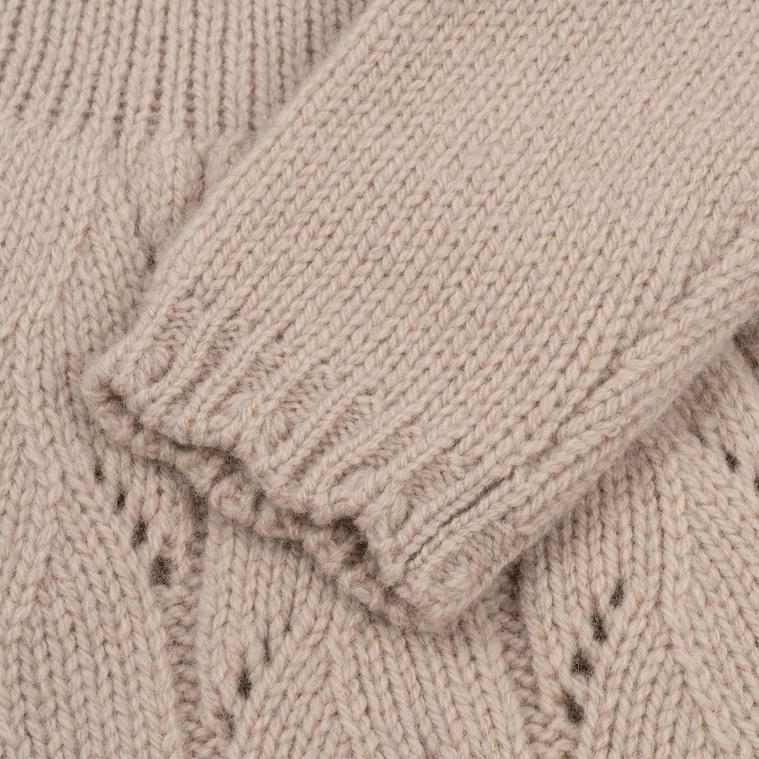 Konges Sløjd® Bézs kötött ruha - Konges Sløjd - Ruhák és szoknyák