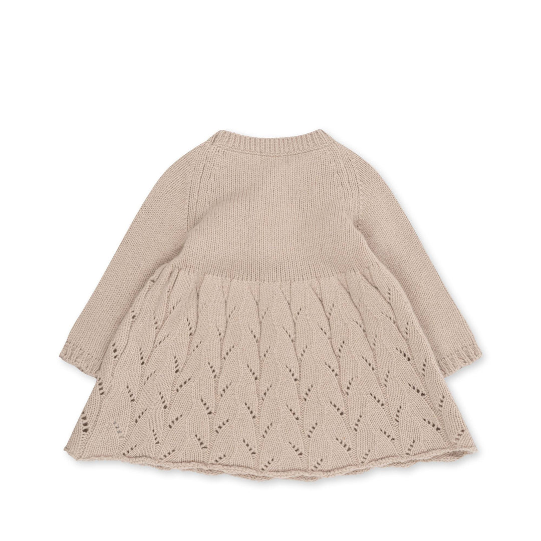 Konges Sløjd® Bézs kötött ruha - Konges Sløjd - Ruhák és szoknyák