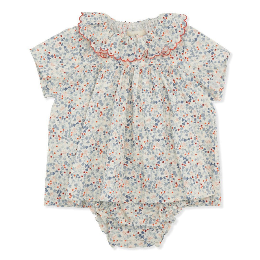 Konges Sløjd® Bitsy Rompe - Rose hip blue - Konges Sløjd - Body