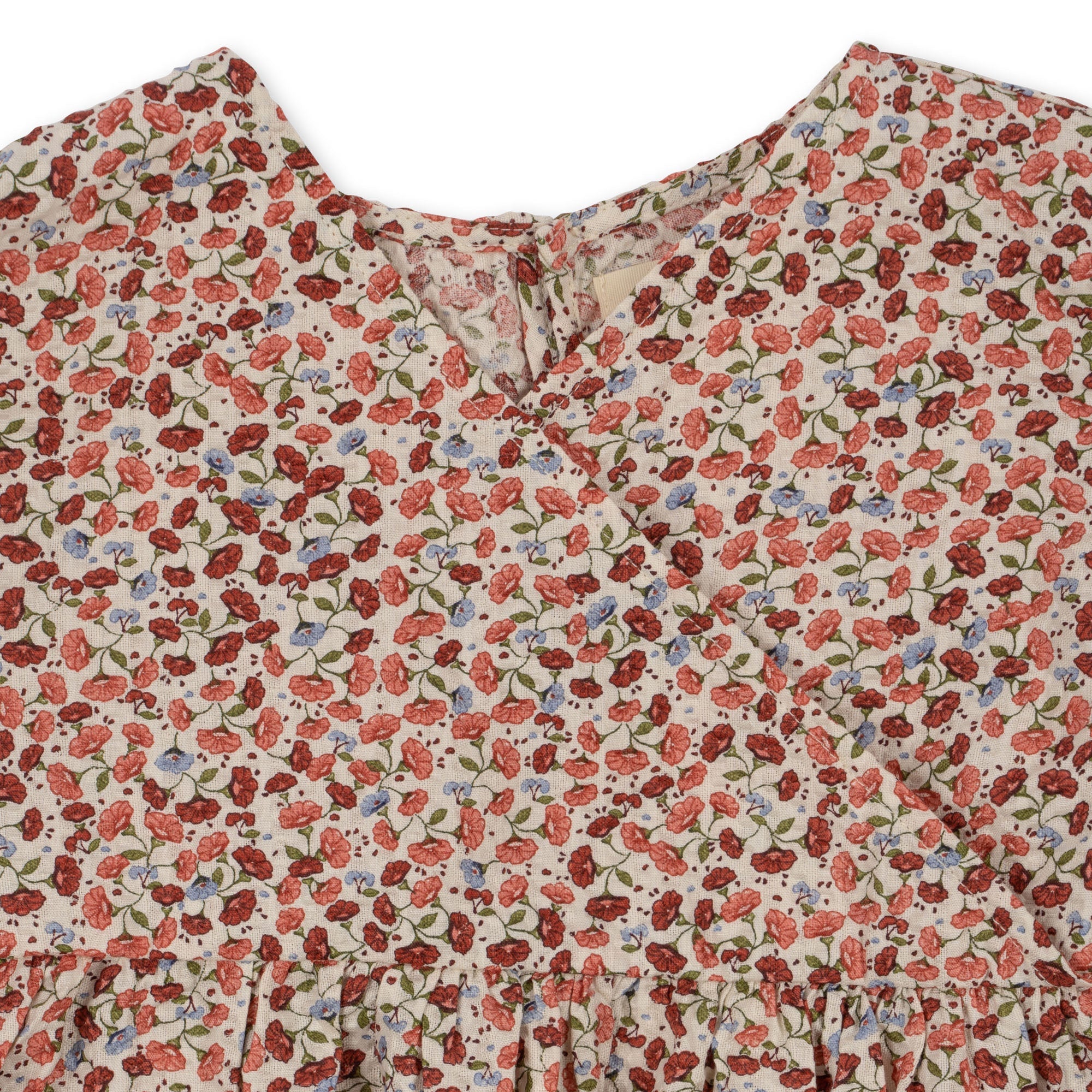 Konges Sløjd® Bitsy Wrap ruha - Fleur de Amor - Konges Sløjd - Ruhák és szoknyák - OduStore