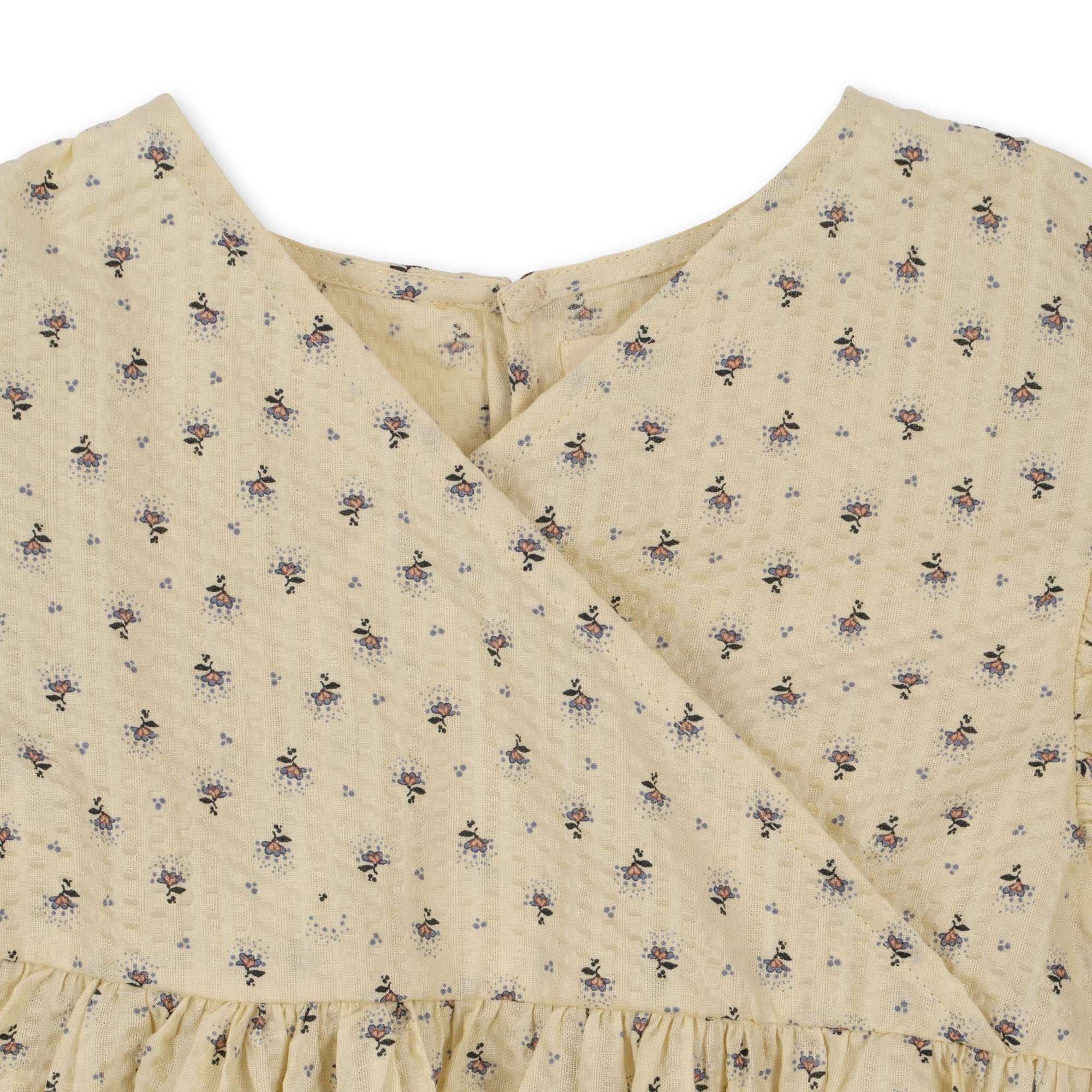 Konges Sløjd® Bitsy wrap ruha - Point bleu - Konges Sløjd - Ruhák és szoknyák - OduStore