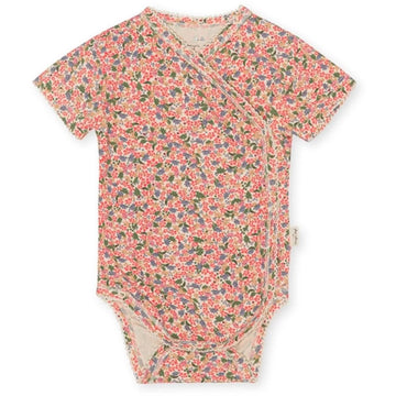 Konges Sløjd® Body ss - Jardin rouge - Konges Sløjd - Body