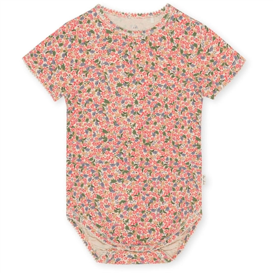 Konges Sløjd® Body ss - Jardin rouge - Konges Sløjd - Body