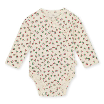 Konges Slojd® Classsic newborn body - Fleur tricolore - Konges Sløjd - Body