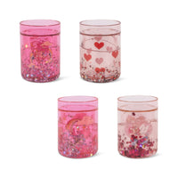 Konges Sløjd® Csillámos pohár szett - Pink Mix - Konges Sløjd - Konyhai eszközök - OduStore