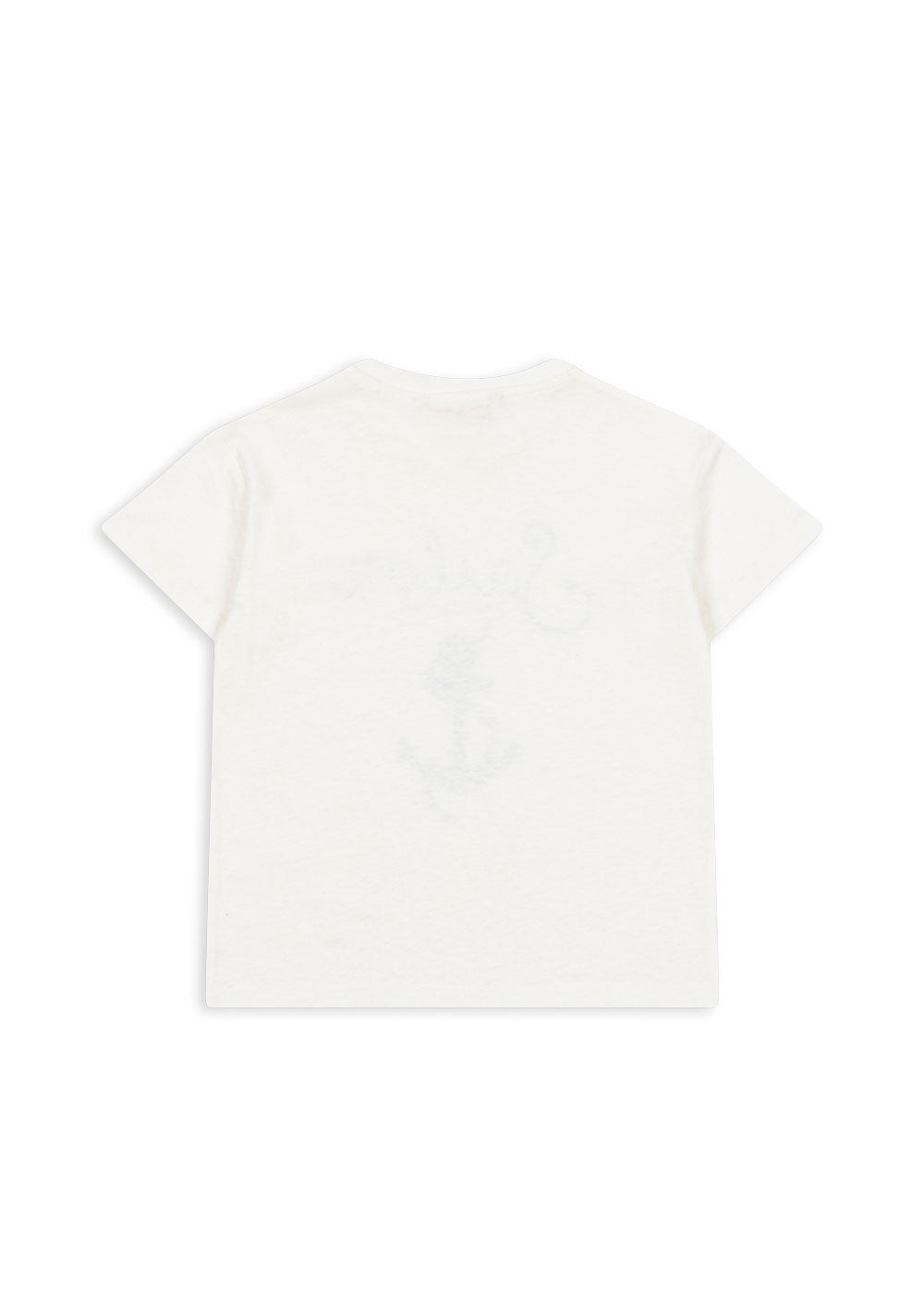 Konges Sløjd® Era Tee Rövidujjú póló - Off White/Sailor - Konges Sløjd - Felsők és pulóverek - OduStore