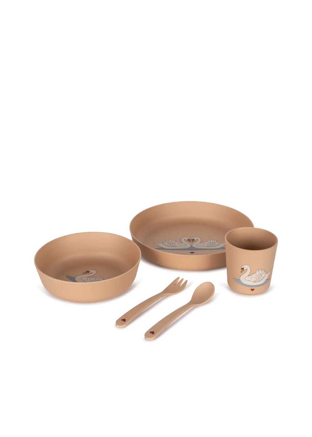Konges Sløjd® Étkészlet - Swan - Konges Sløjd - Étkészlet - OduStore