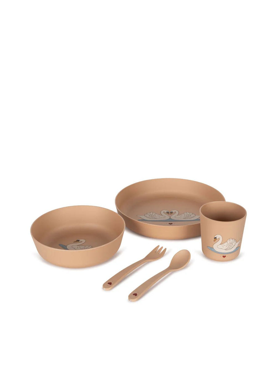 Konges Sløjd® Étkészlet - Swan - Konges Sløjd - Étkészlet - OduStore