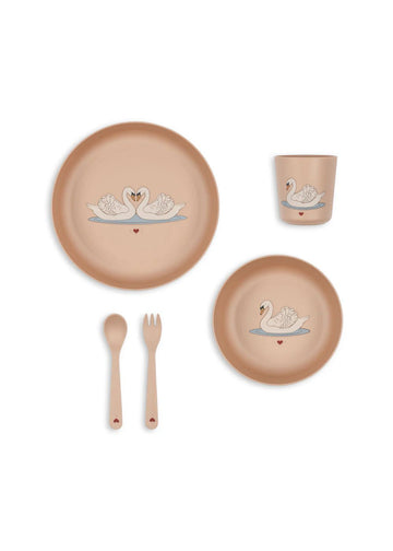 Konges Sløjd® Étkészlet - Swan - Konges Sløjd - Étkészlet - OduStore