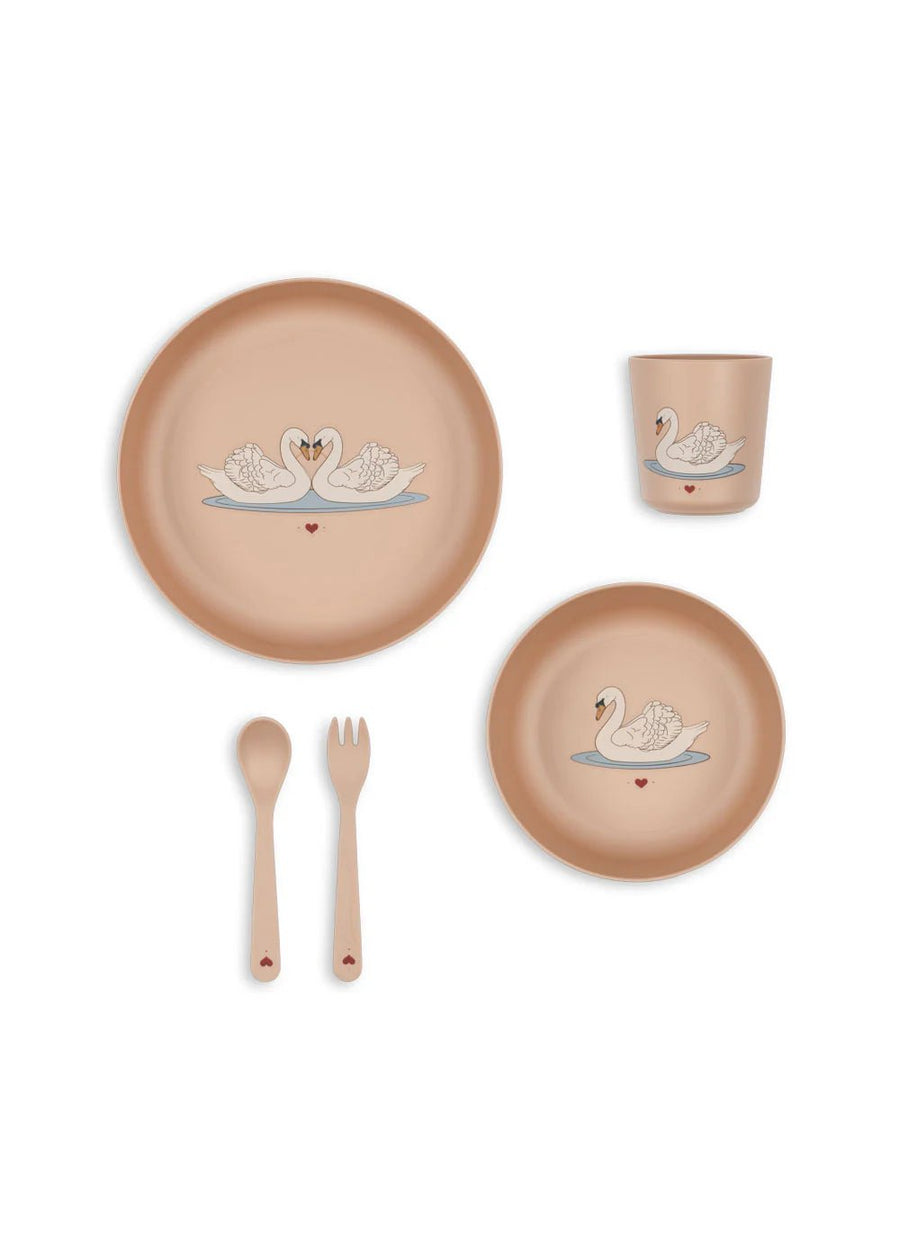 Konges Sløjd® Étkészlet - Swan - Konges Sløjd - Étkészlet - OduStore
