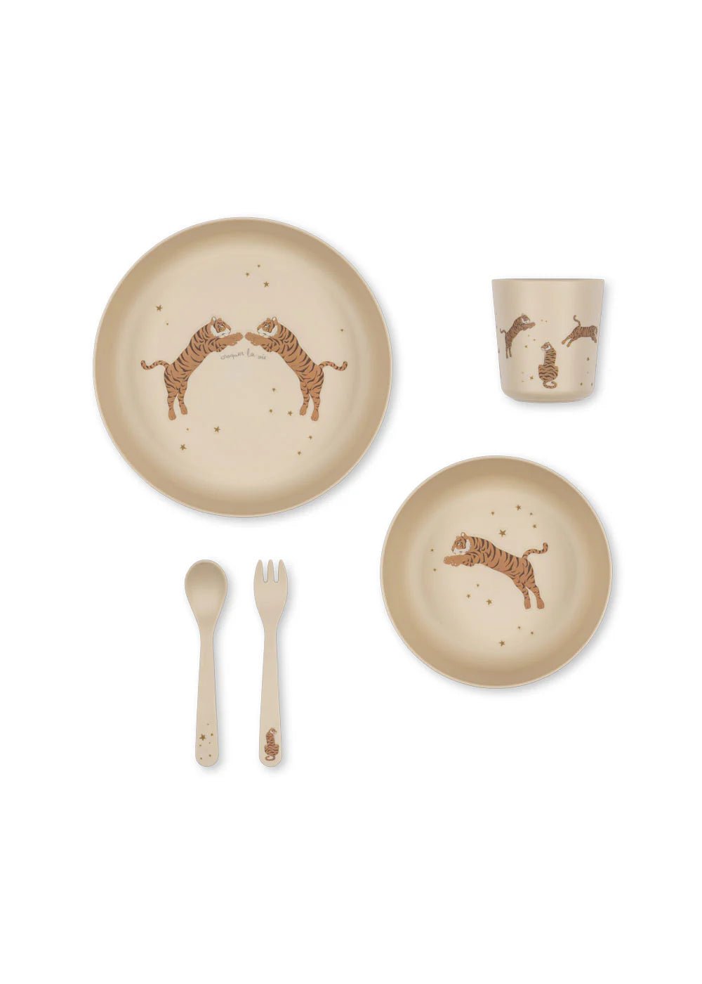 Konges Sløjd® Étkészlet - Tiger - Konges Sløjd - Étkészlet - OduStore