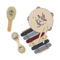 Konges Slojd® Fa hangszerkészlet - Dot/sailor - Konges Sløjd - Gyerekjátékok - OduStore