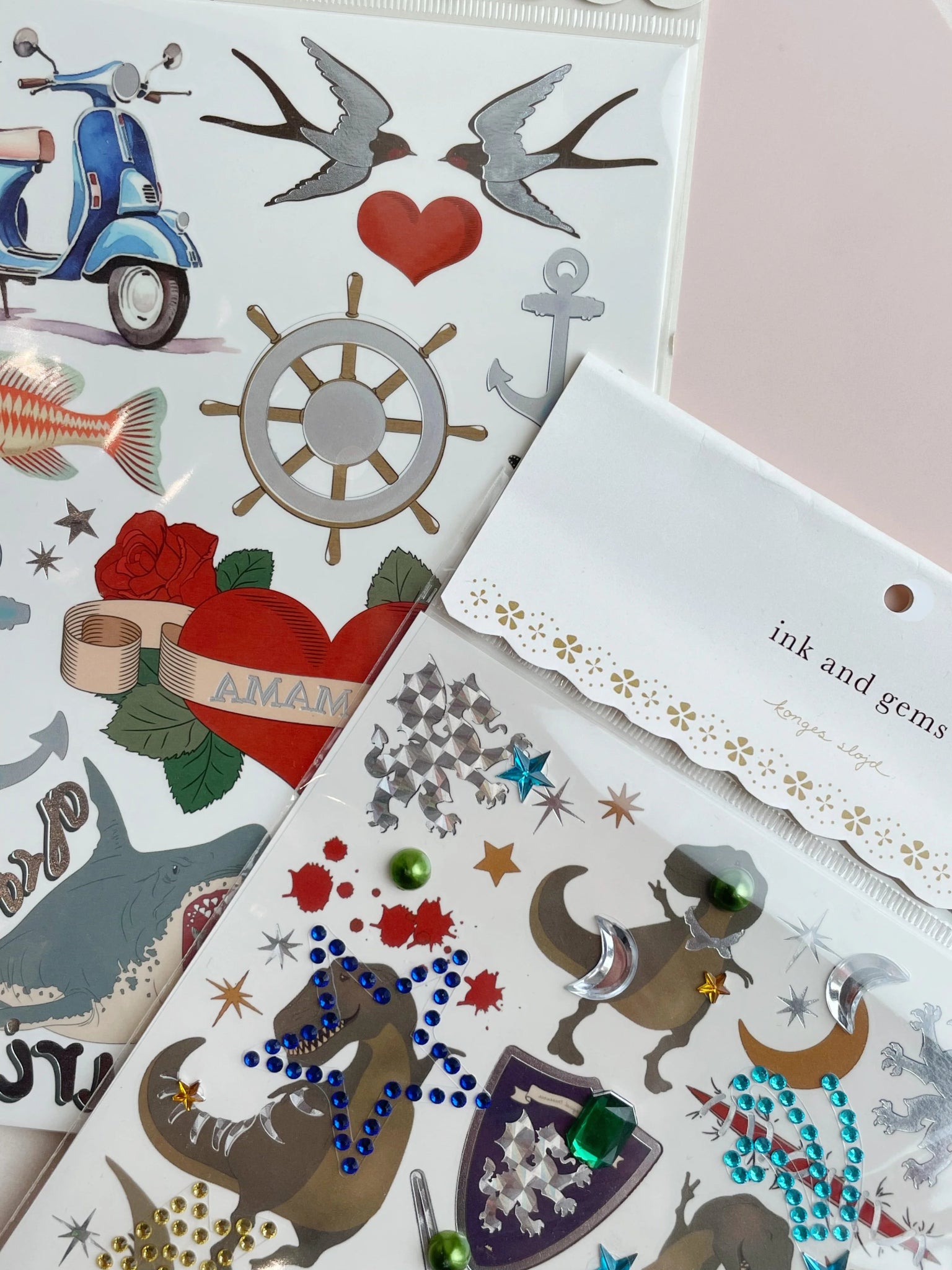 Konges Sløjd® Gem stones tetoválás - Boy - Konges Sløjd - Tetoválás - OduStore