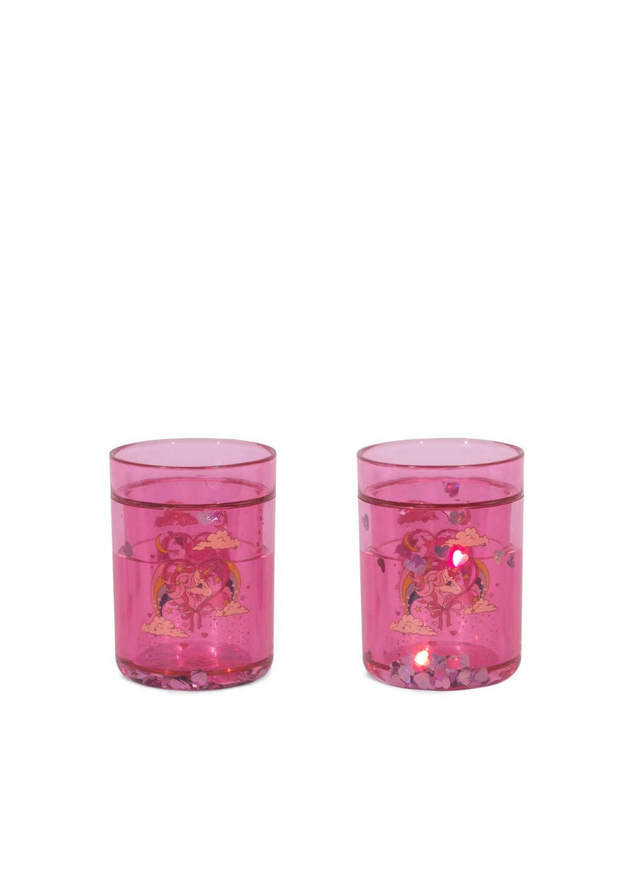 Konges Sløjd® Glitteres pohár szett - Horn stars - Konges Sløjd - Étkészlet - OduStore