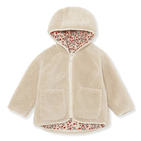 Konges Sløjd® Grizz teddy kardigán - Summer sand - Konges Sløjd - Felsők és pulóverek - OduStore