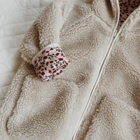 Konges Sløjd® Grizz teddy kardigán - Summer sand - Konges Sløjd - Felsők és pulóverek - OduStore