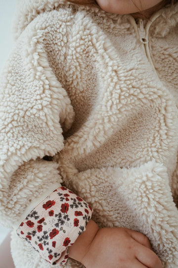 Konges Sløjd® Grizz teddy kardigán - Summer sand - Konges Sløjd - Felsők és pulóverek - OduStore