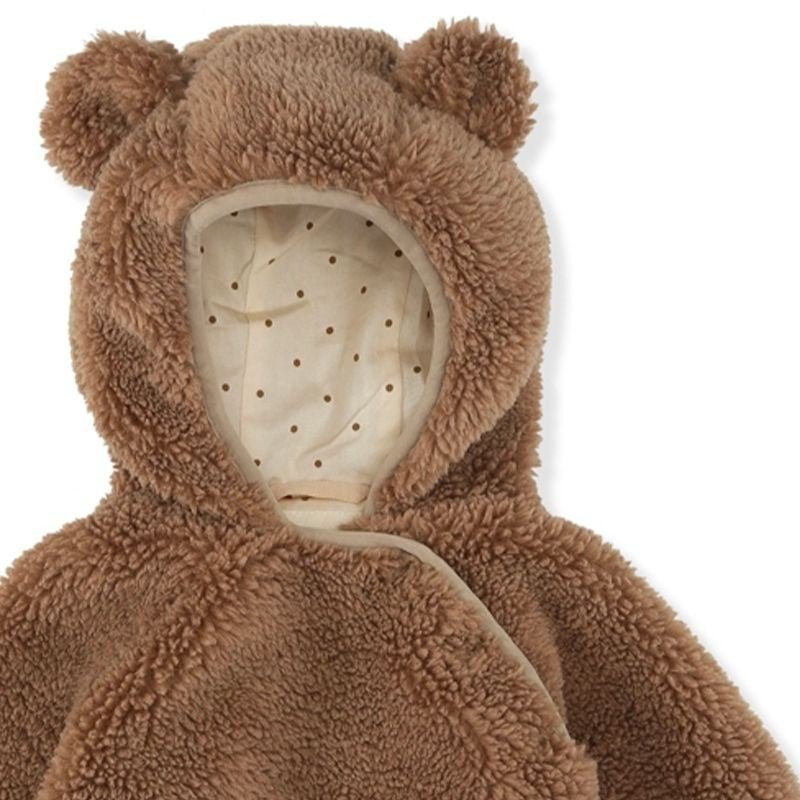 Konges Sløjd® Grizz teddy overál - Dark brown - OduStore - Felsőruházat - Konges Sløjd