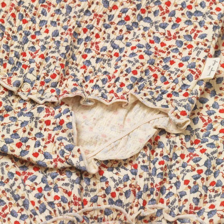 Konges Sløjd® Gumis nyakú virágos body - Konges Sløjd - Body