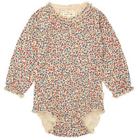 Konges Sløjd® Gumis nyakú virágos body - Konges Sløjd - Body