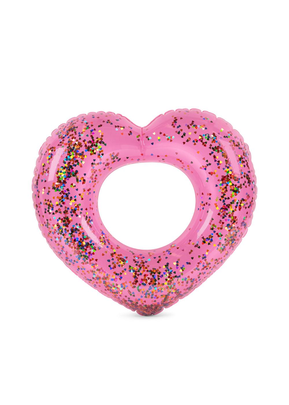 Konges Sløjd® Heart úszógumi - Multi herat transparent - Konges Sløjd - Nyári kellékek - OduStore