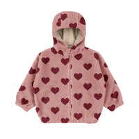 Konges Sløjd® Jody Teddy kapucnis pulóver - Coeur Mellow - Konges Sløjd - Felsők és pulóverek