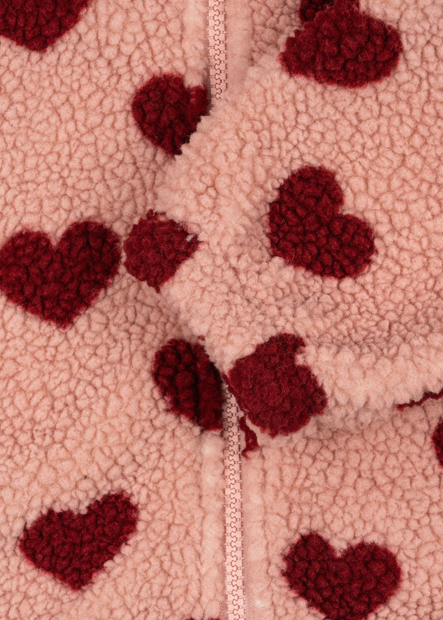 Konges Sløjd® Jody Teddy kapucnis pulóver - Coeur Mellow - Konges Sløjd - Felsők és pulóverek
