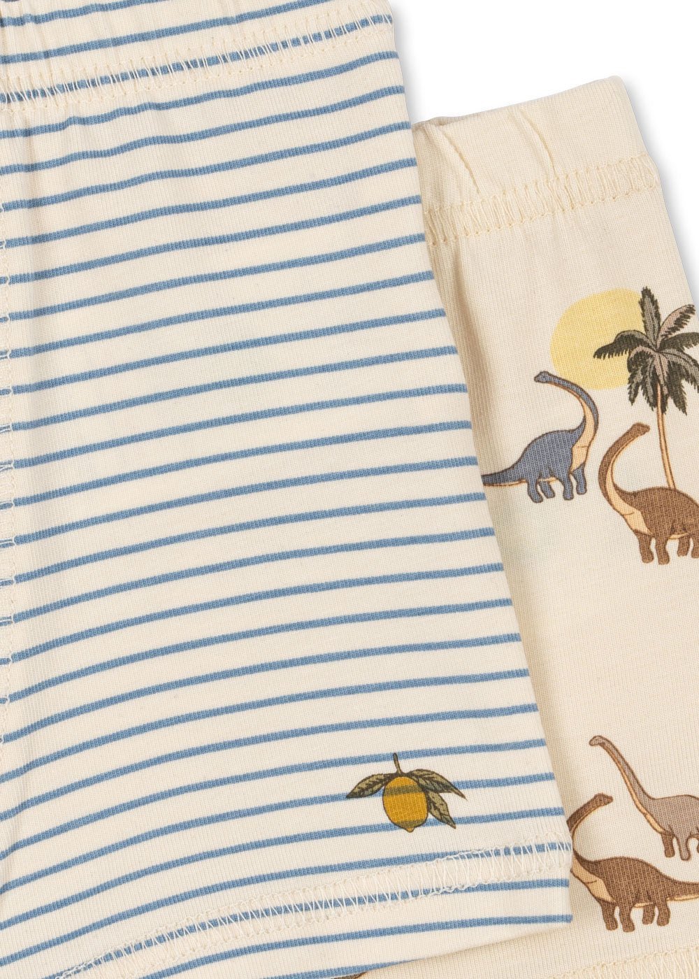 Konges Slojd® Kétdarabos Fiú Boxer Szett - Kubi / Stripe bluie - Konges Sløjd - Alsóruházat - OduStore