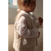 Konges Sløjd® Kord mellény Hazel quilted vest 4Y - OduStore - Felsők és pulóverek - Konges Sløjd