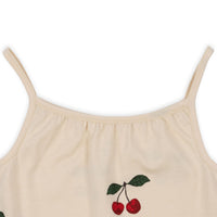 Konges Sløjd® Lin Frill top - Ma grande cerise - Konges Sløjd - Pólók, ingek - OduStore