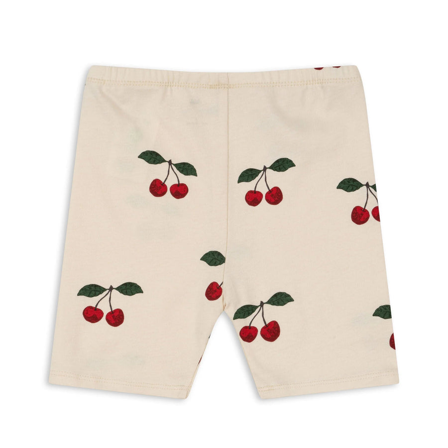 Konges Sløjd® Lin Short nadrág - Ma grande cerise - Konges Sløjd - Nadrágok és Rövidnadrágok - OduStore