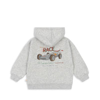 Konges Slojd® Lou Sweat kapucnis pulóver - Grey melange - Konges Sløjd - Felsők és pulóverek - OduStore