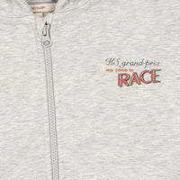 Konges Slojd® Lou Sweat kapucnis pulóver - Grey melange - Konges Sløjd - Felsők és pulóverek - OduStore