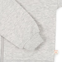 Konges Slojd® Lou Sweat kapucnis pulóver - Grey melange - Konges Sløjd - Felsők és pulóverek - OduStore