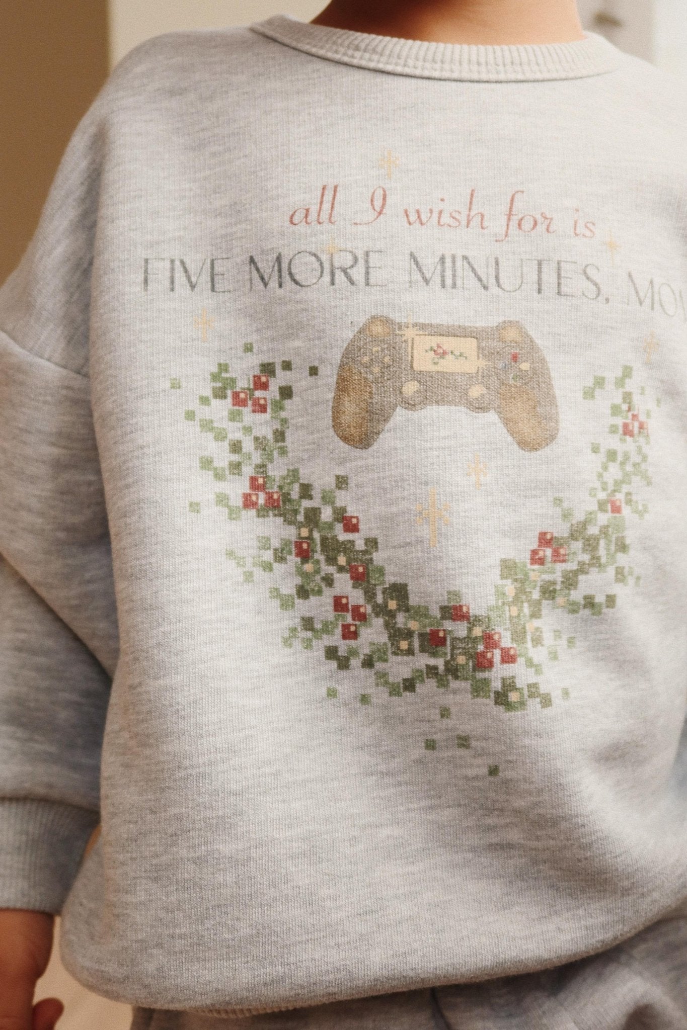 Konges Slojd® Lou sweat pulóver - Grey melange - Konges Sløjd - Felsőruházat - OduStore