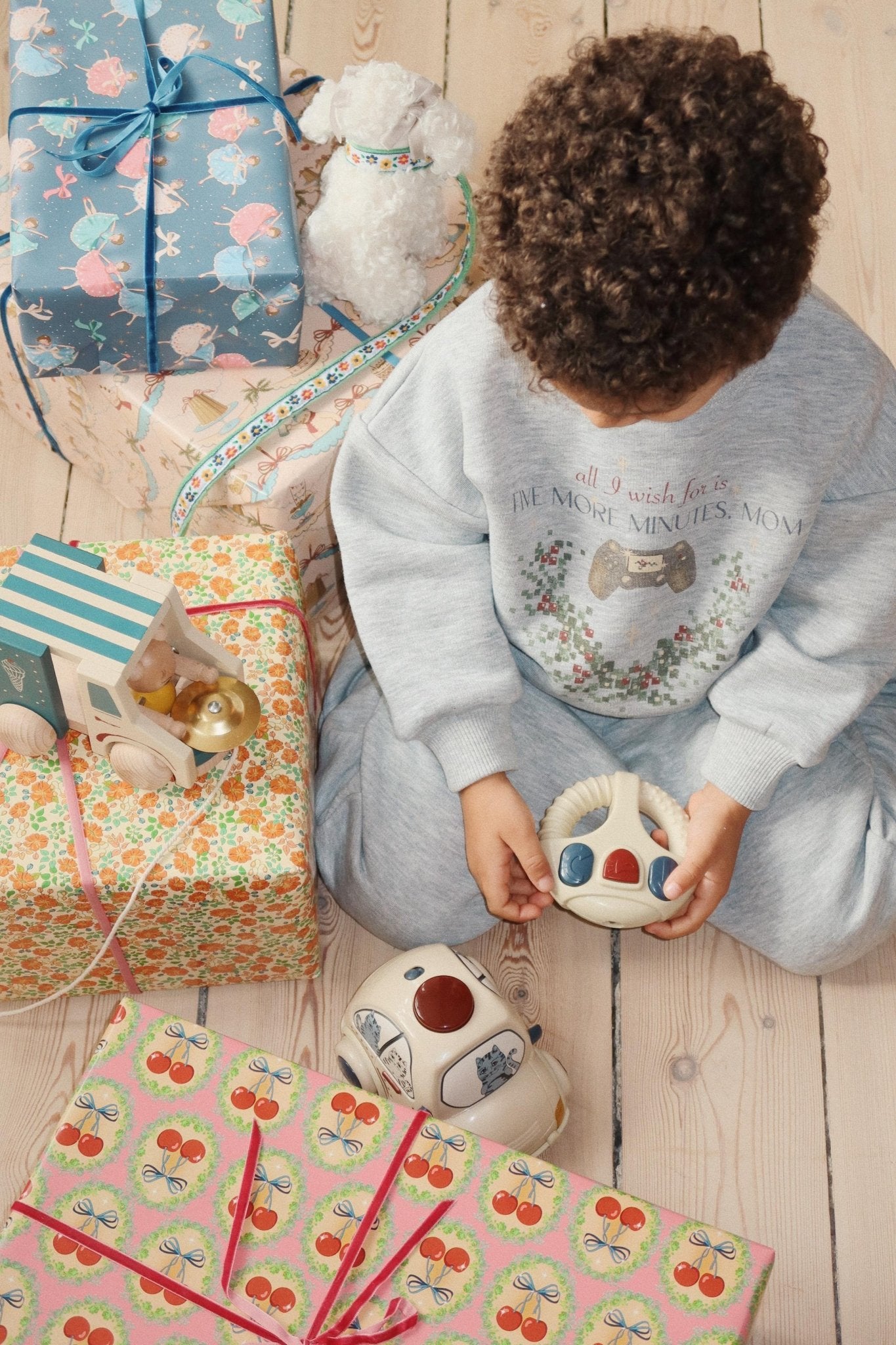 Konges Slojd® Lou sweat pulóver - Grey melange - Konges Sløjd - Felsőruházat - OduStore