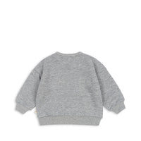 Konges Slojd® Lou sweat pulóver - Grey melange - Konges Sløjd - Felsőruházat - OduStore