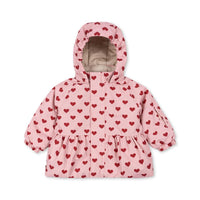 Konges Sløjd® Mismou Fodros Kabát - Amour Pink - Konges Sløjd - Felsőruházat