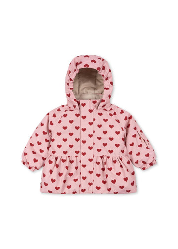 Konges Sløjd® Mismou Fodros Kabát - Amour Pink - Konges Sløjd - Felsőruházat