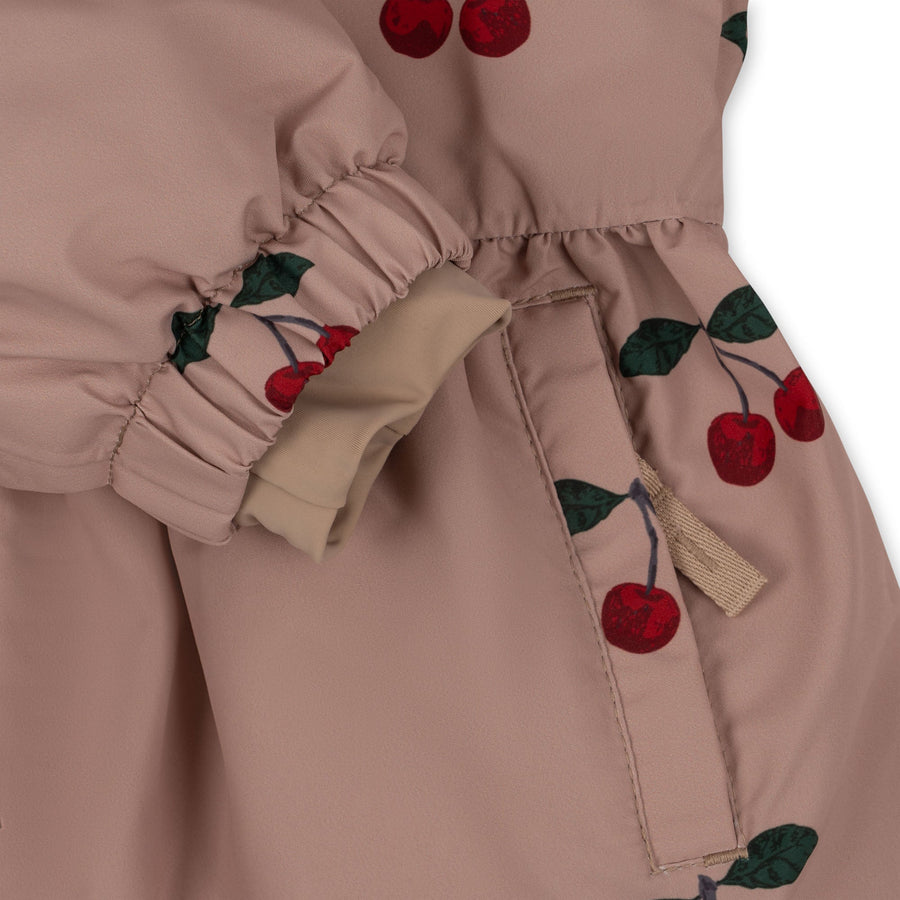Konges Sløjd® Mismou frill esőkabát - Gande cerise - Konges Sløjd - Felsőruházat