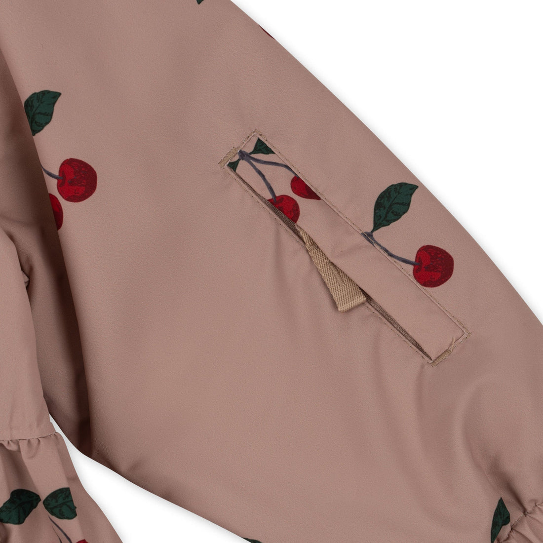 Konges Sløjd® Mismou frill esőkabát - Gande cerise - Konges Sløjd - Felsőruházat