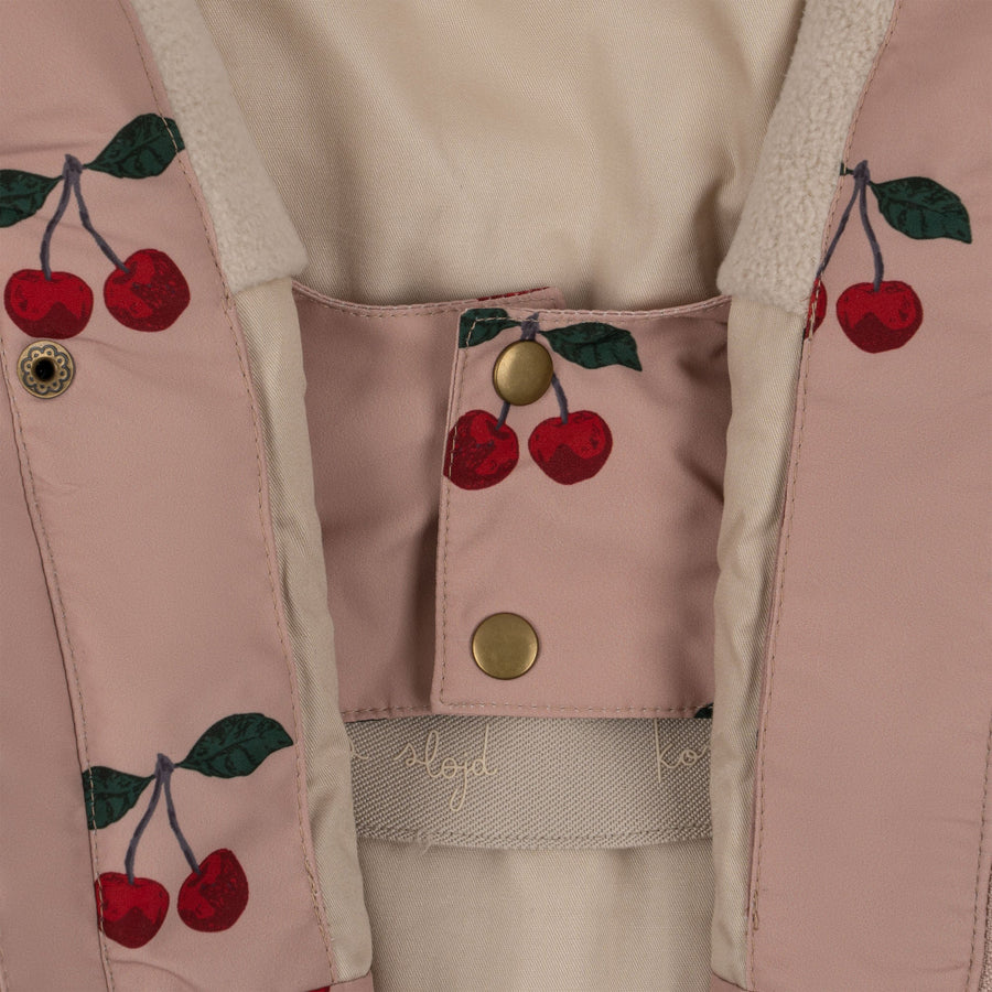 Konges Sløjd® Mismou frill esőkabát - Gande cerise - Konges Sløjd - Felsőruházat