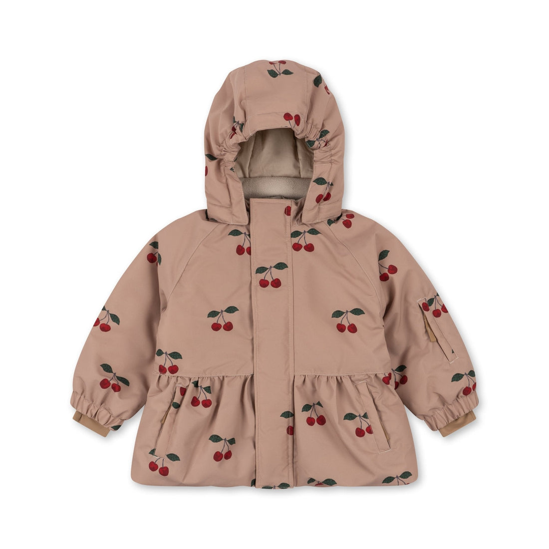 Konges Sløjd® Mismou frill esőkabát - Gande cerise - Konges Sløjd - Felsőruházat