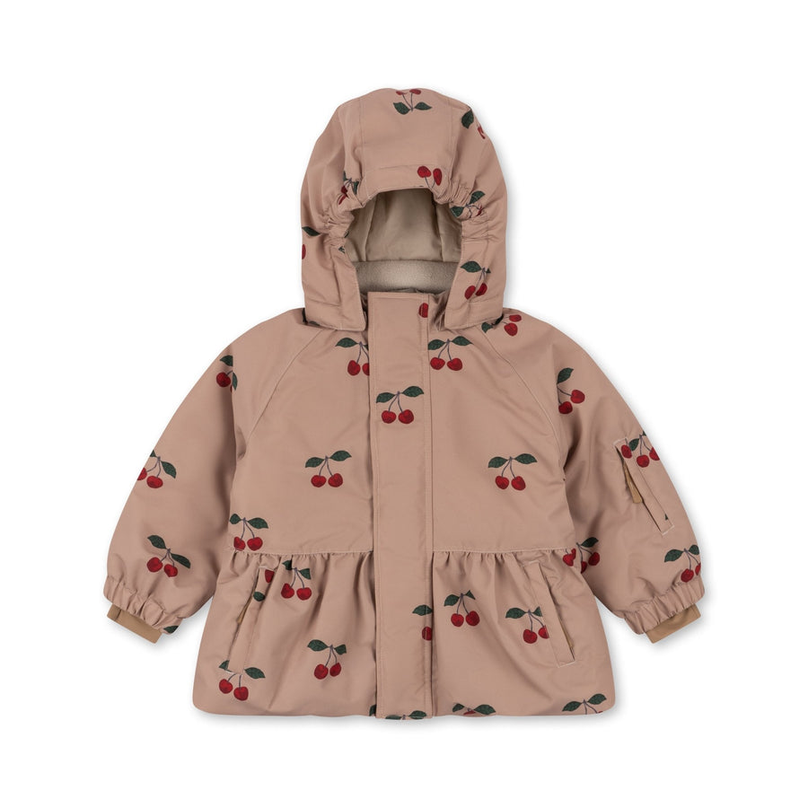 Konges Sløjd® Mismou frill esőkabát - Gande cerise - Konges Sløjd - Felsőruházat