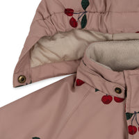 Konges Sløjd® Mismou frill esőkabát - Gande cerise - Konges Sløjd - Felsőruházat