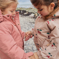 Konges Sløjd® Mismou frill esőkabát - Gande cerise - Konges Sløjd - Felsőruházat