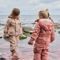 Konges Sløjd® Mismou frill esőkabát - Gande cerise - Konges Sløjd - Felsőruházat